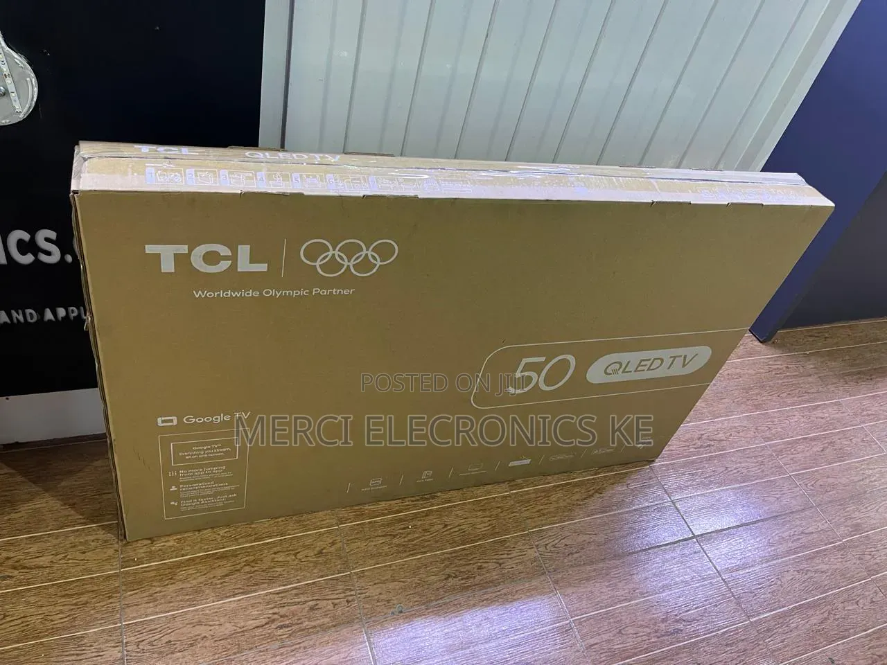 TCL
TCL 50 Inch 4K QLED Smart TV With Dolby Atmos and Google TV