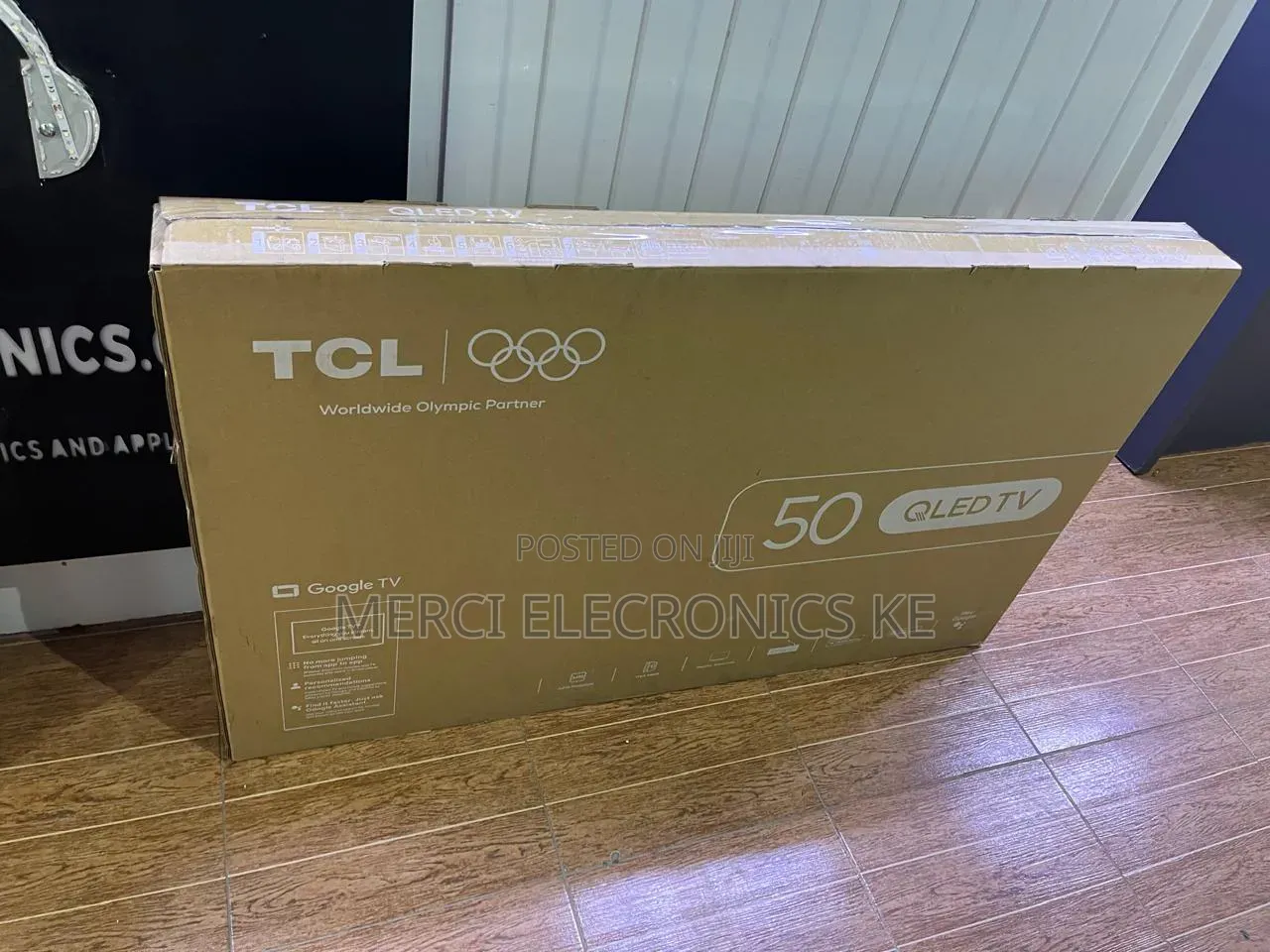 TCL
TCL 50 Inch 4K QLED Smart TV With Dolby Atmos and Google TV