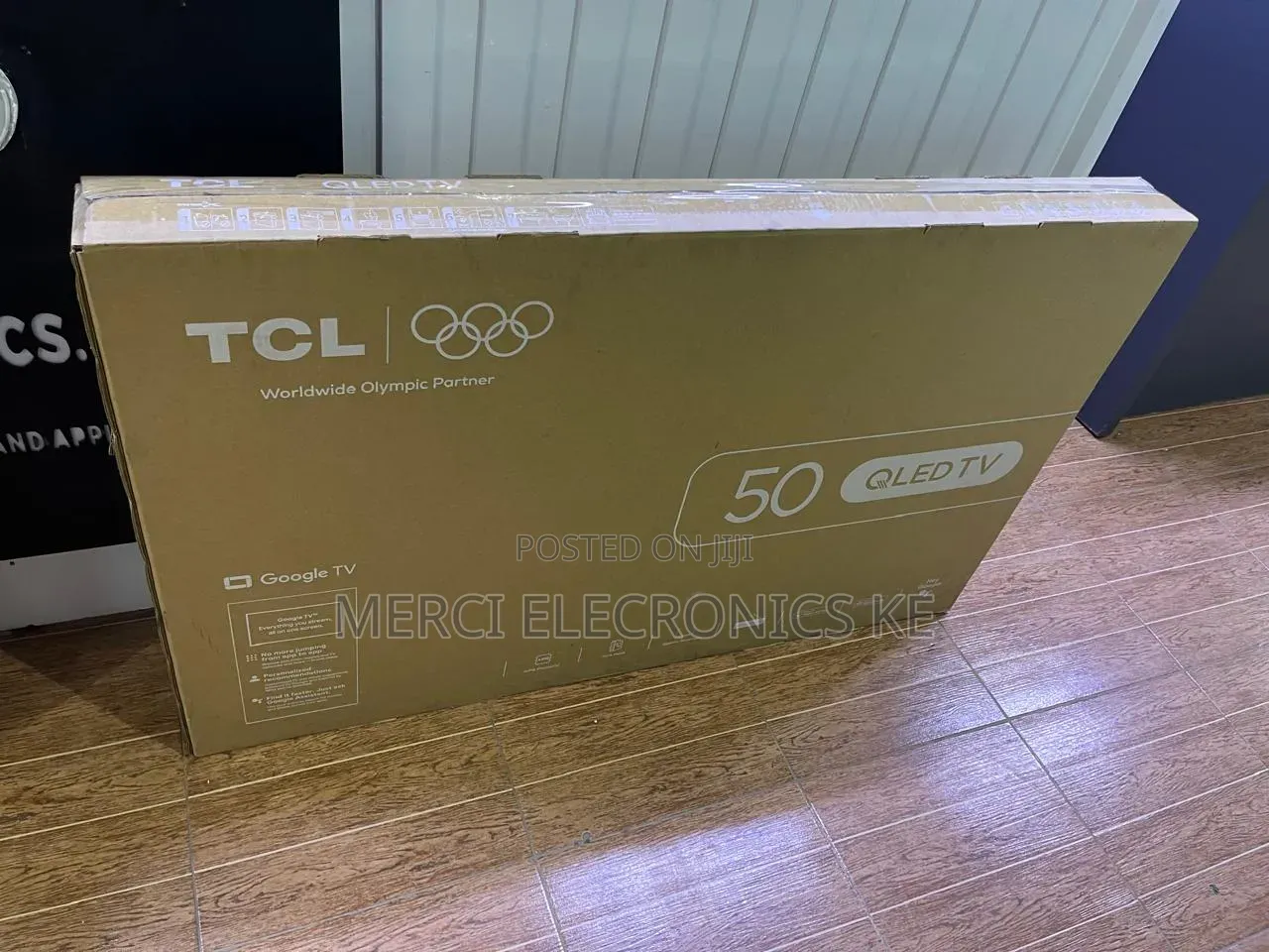 TCL
TCL 50 Inch 4K QLED Smart TV With Dolby Atmos and Google TV
