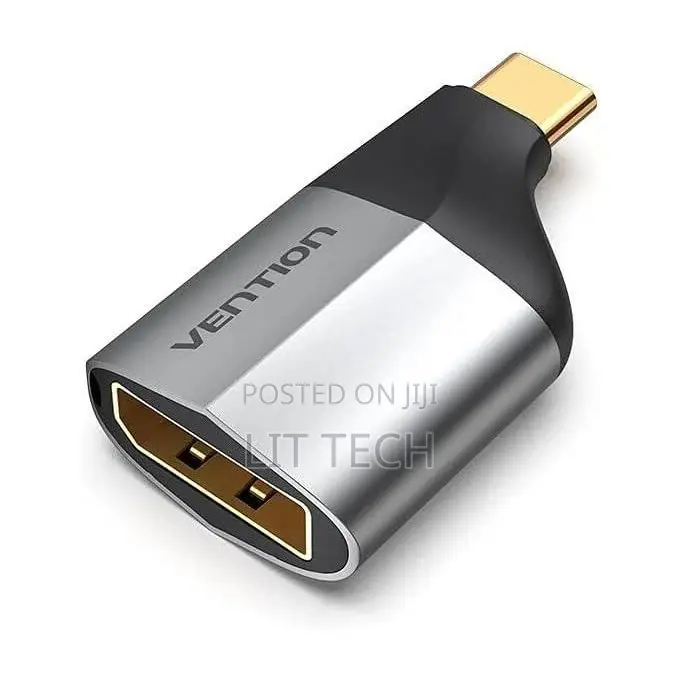 Vention TCCHO Type C to Display Port Adapter Grey Metal Type
