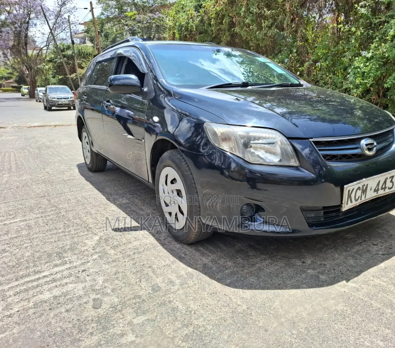 Toyota Corolla Fielder 2011 Black