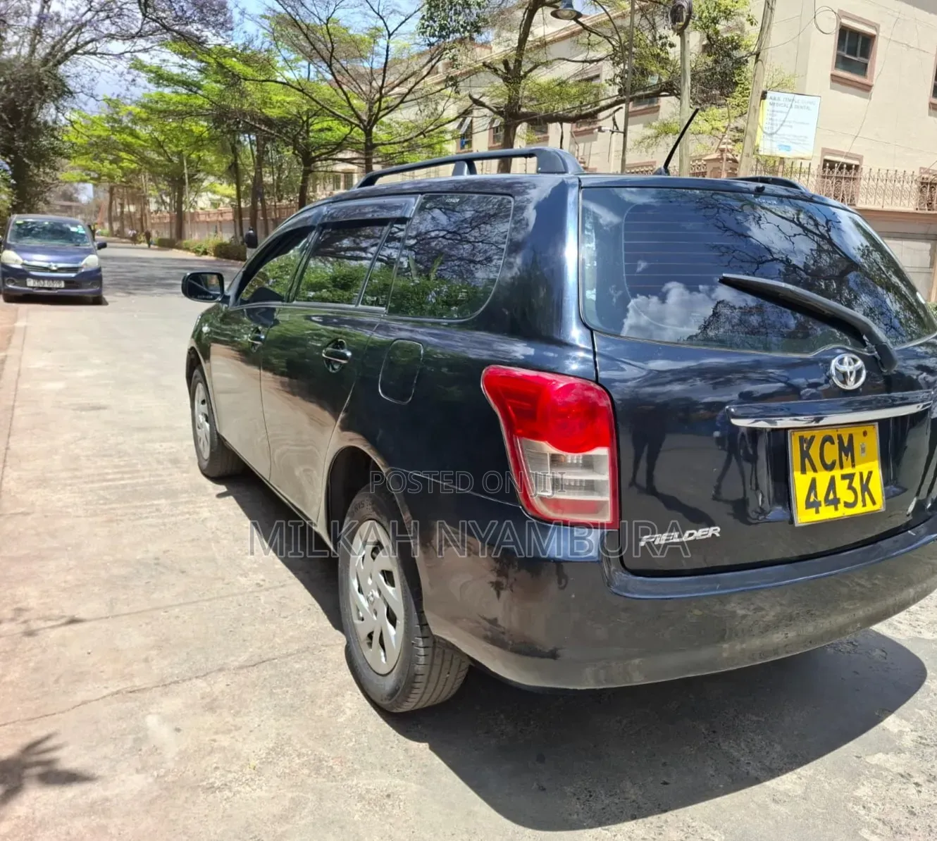 Toyota Corolla Fielder 2011 Black