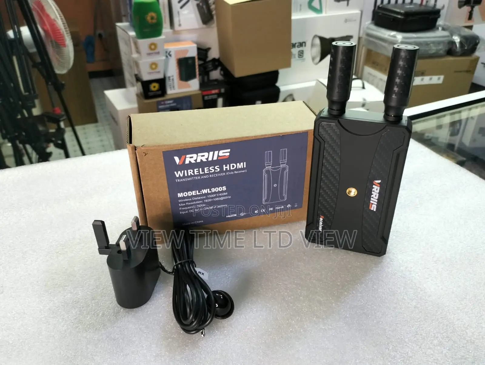 VRRIIS WL900S Wireless HDMI Receiver – 1080p60 (RX Only)