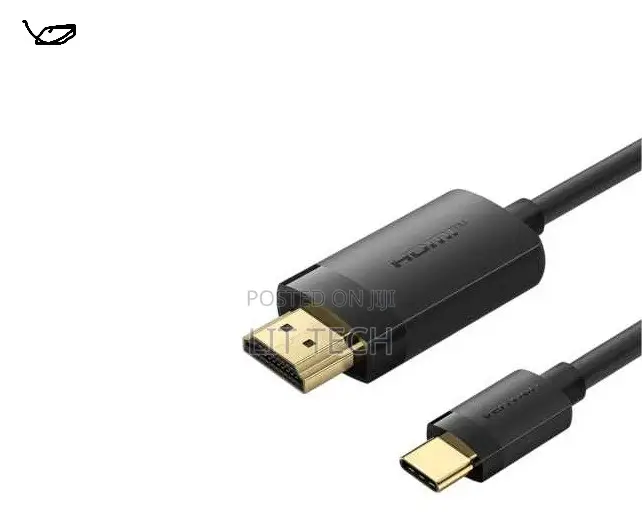 Vention USB-C to Hdmi-a 4k Hd Cable 2m Black