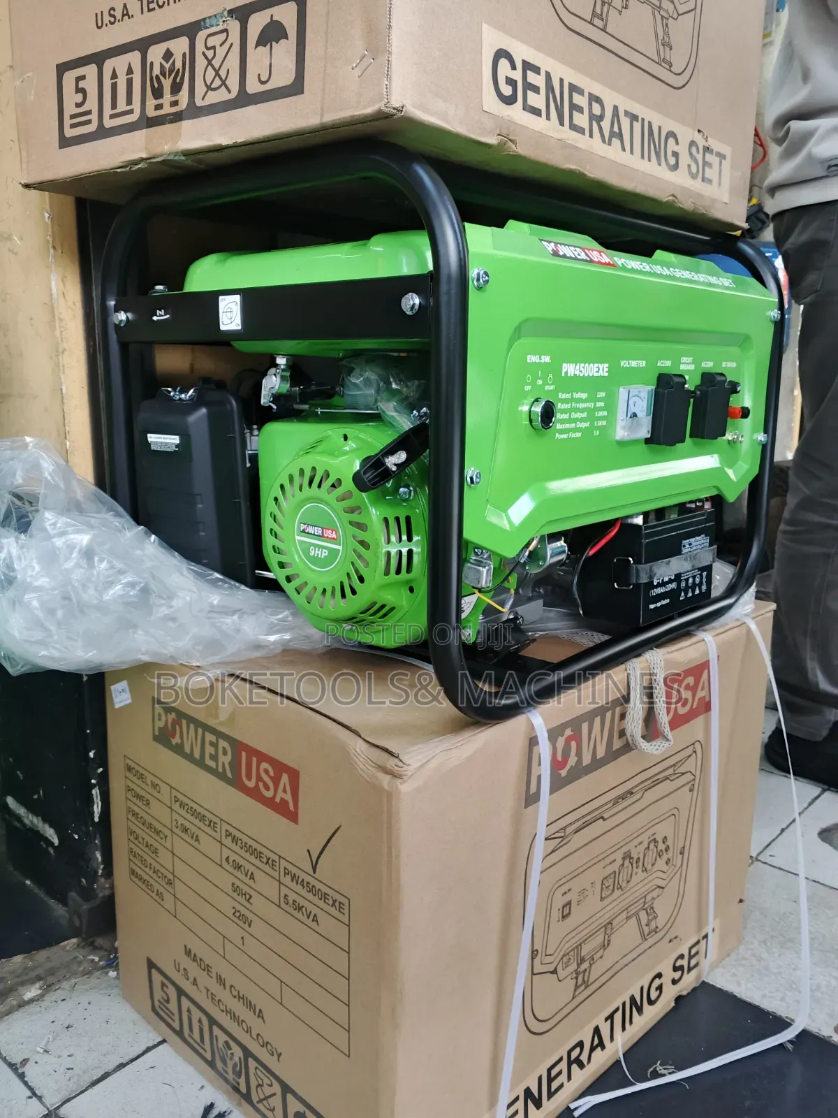 Power USA 5.5KVA Petrol Generator
