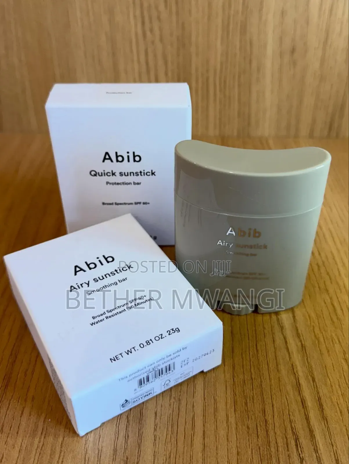 Abib Airy Sunstick Smoothing Bar SPF50+ PA+