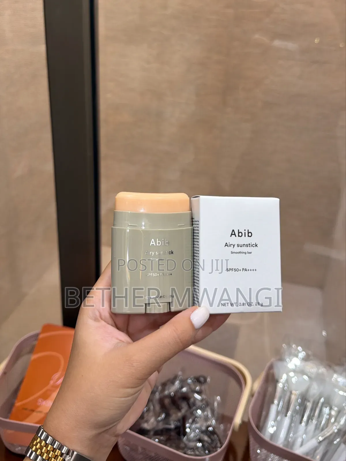 Abib Airy Sunstick Smoothing Bar SPF50+ PA+