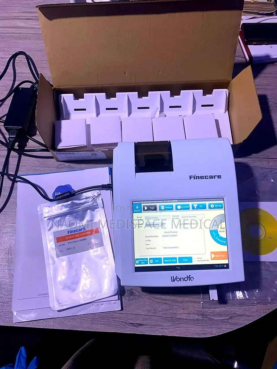 8 Inch Screen Wondfo FS-113 Immunoassay Machine