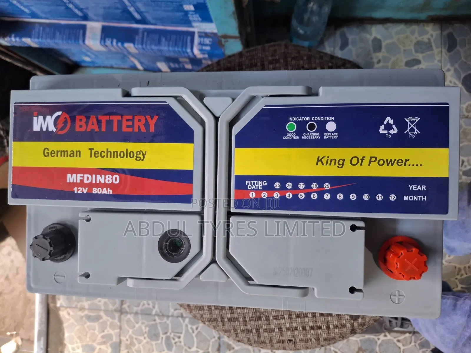 Din80 Imo Battery Maintenance Free