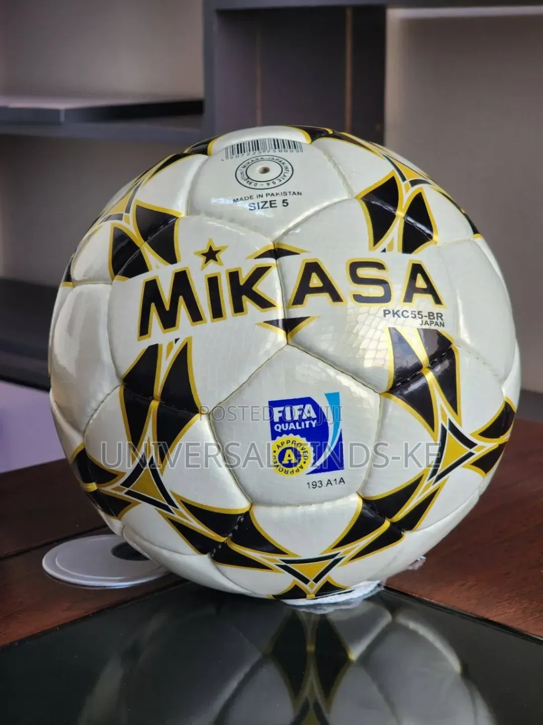 Mikasa Soccer Ball Size 5 for Football Training Practice