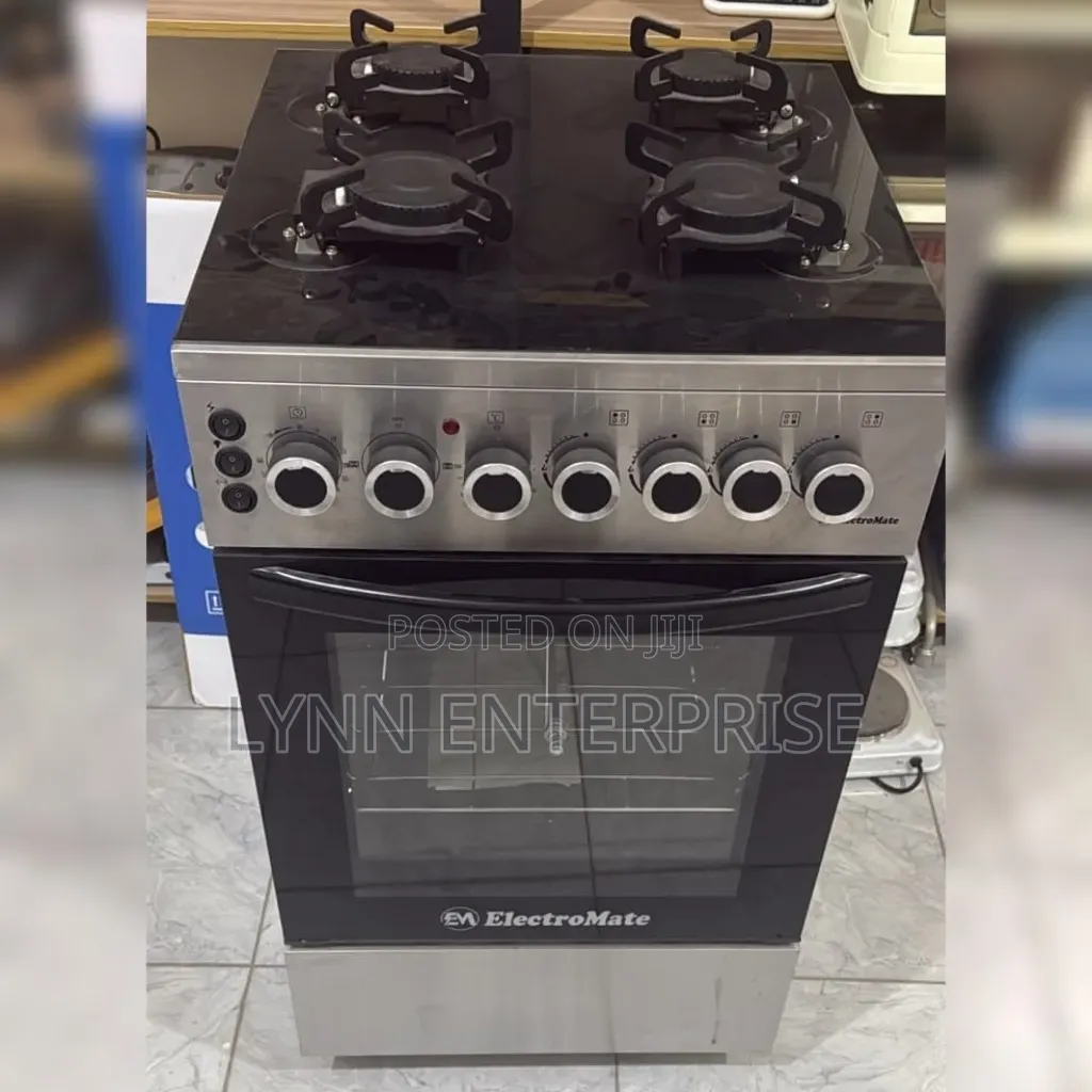 Electromate Full Gas Standing Cooker With Electric Oven and Rotisserie
