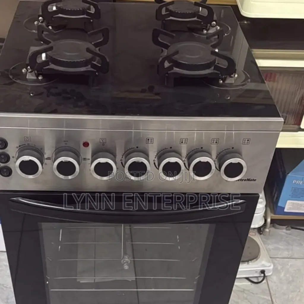 Electromate Full Gas Standing Cooker With Electric Oven and Rotisserie