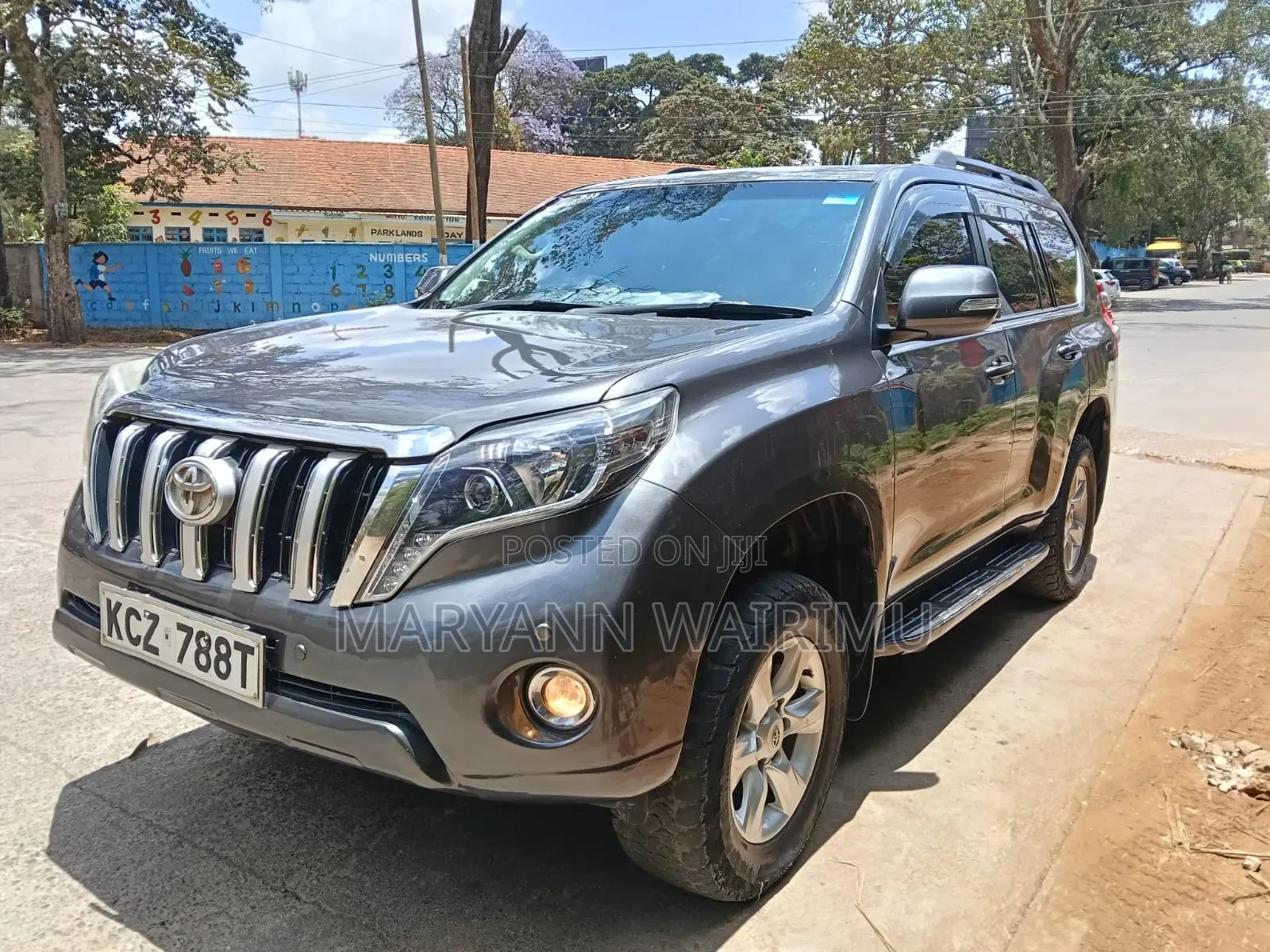 Toyota Land Cruiser Prado 3.0 D-4D (190 Hp) 2014 Gray