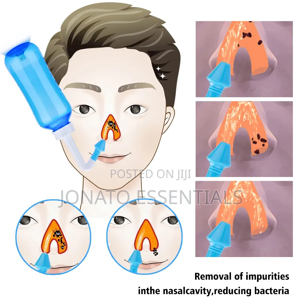 500ml Nasal Washing Bottle, Nasal Wash Bottle, Sinus Relief Cleaner