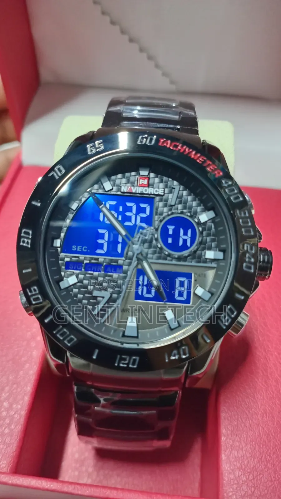 Naviforce Tachymeter Men's Watch