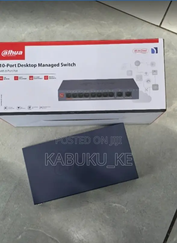 10 Port Dahua Poe Switch Managed