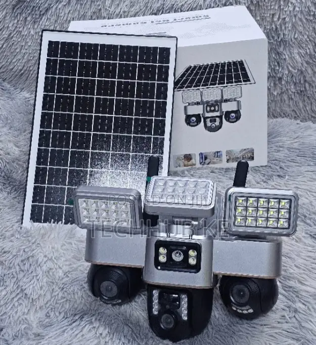 VTS 30 4G Triple Lens Wireless Solar Security Camera