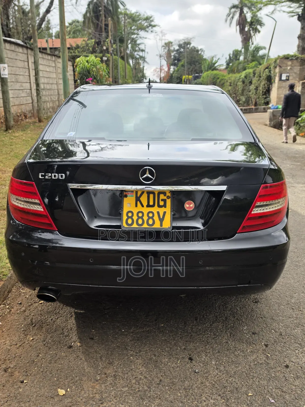 Mercedes-Benz C180 2014 Black