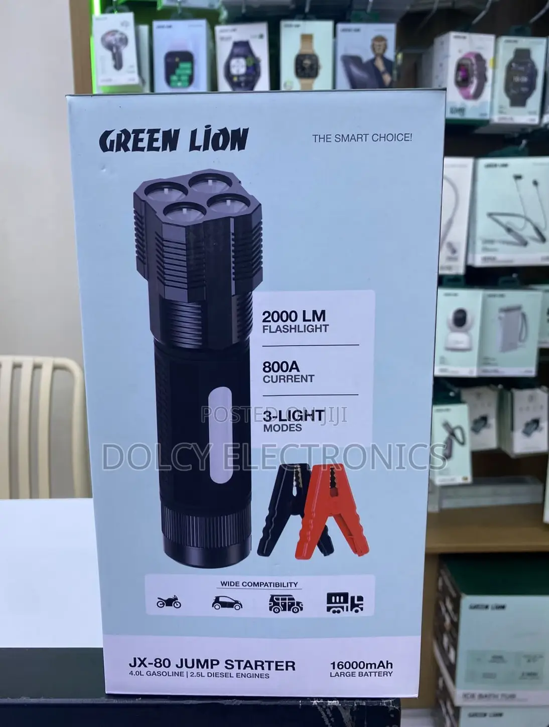 Green Lion JX-80 Jump Starter