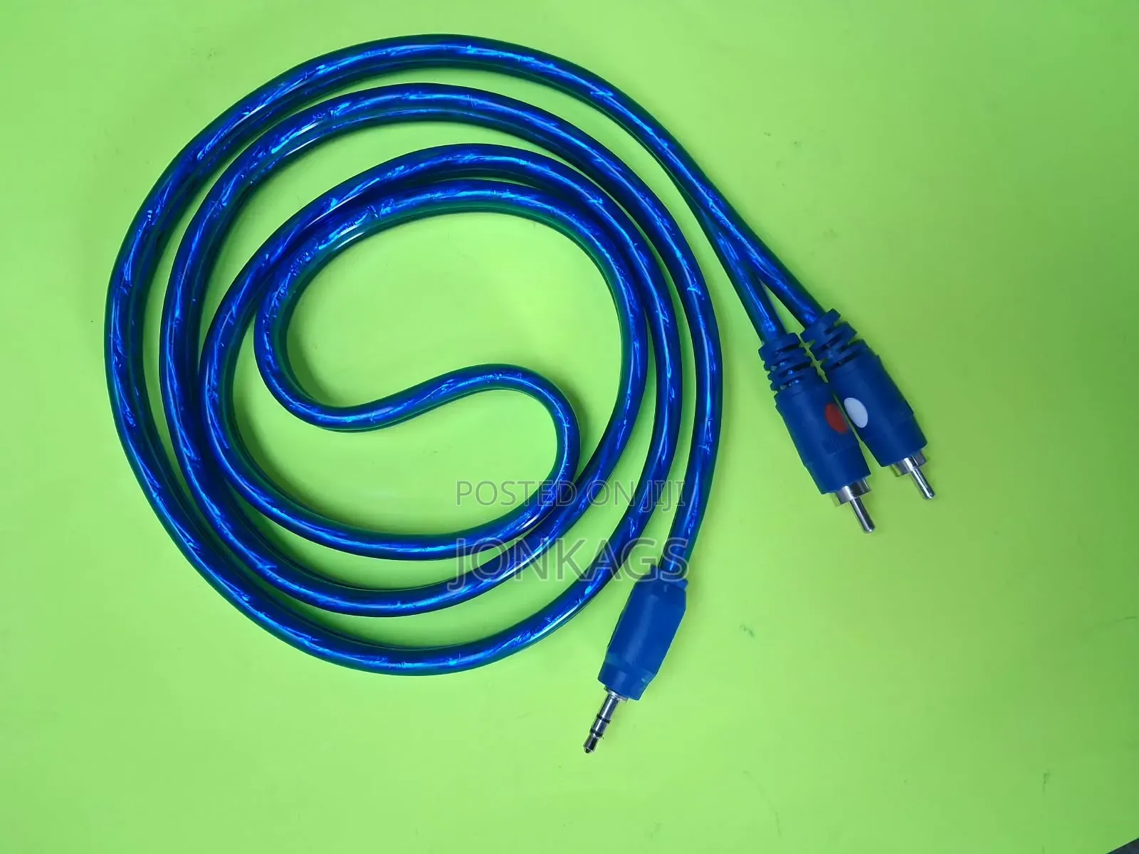 3.5 Mm TRRS Male to 2 × RCA Male RCA AV/audio Cable