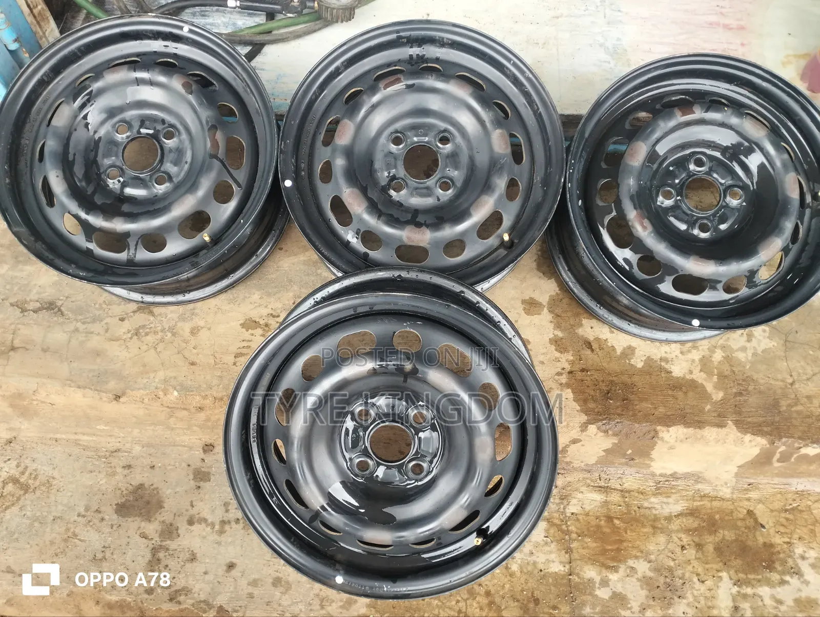 Steel Rims Size 15 Available