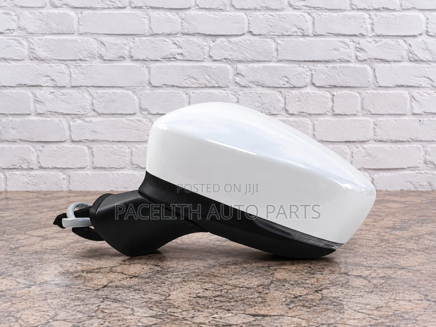 Side Mirror Mazda Atenza 9 Wires Pwr+Fold+Lamp+Heat White 17 - 19