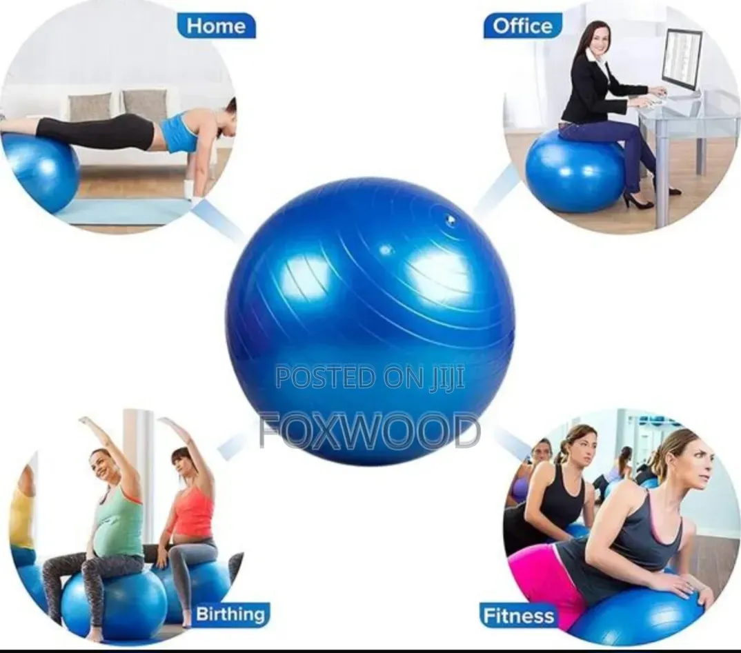 Anti-Burst Exercise Yoga Ball