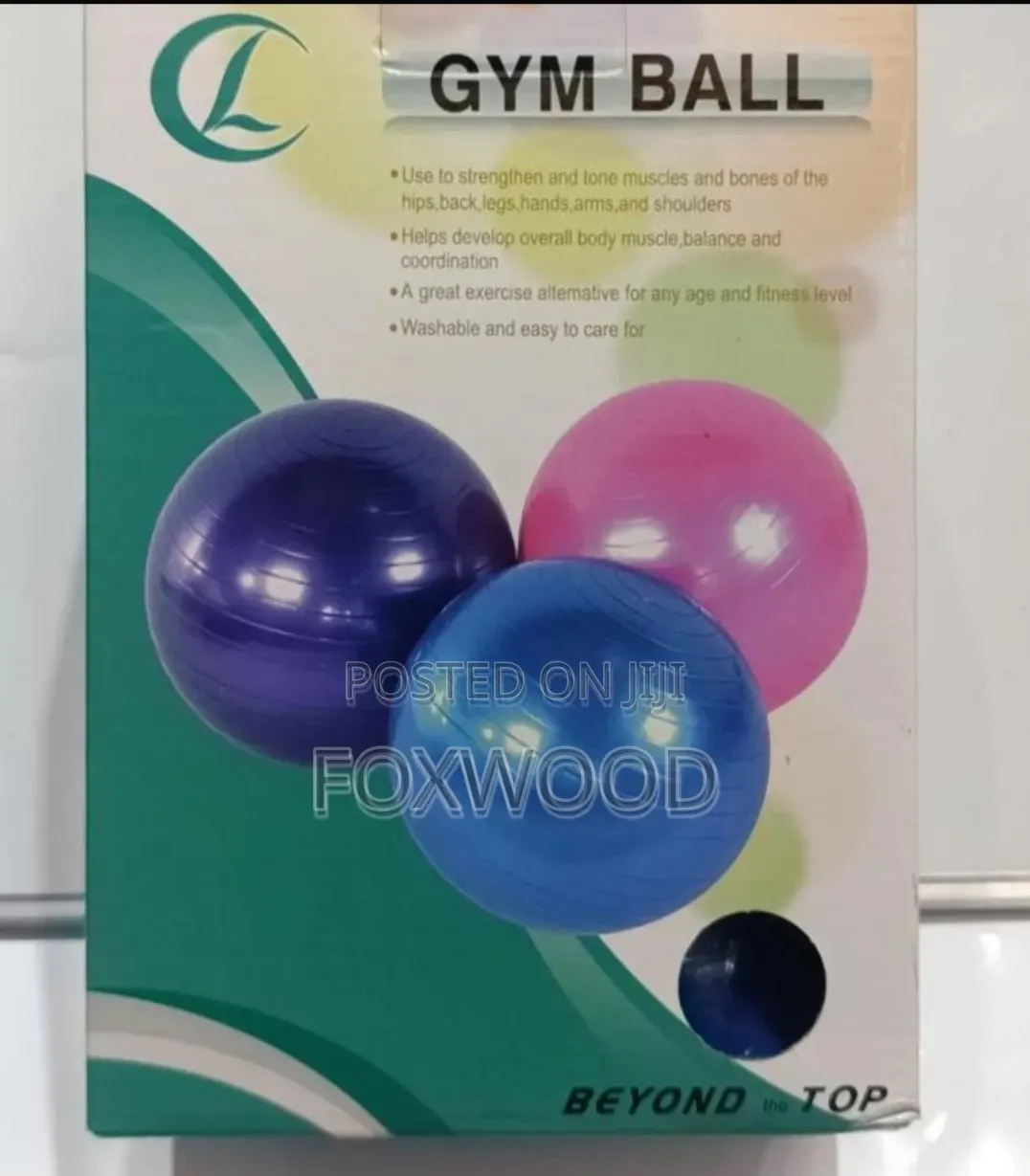 Anti-Burst Exercise Yoga Ball