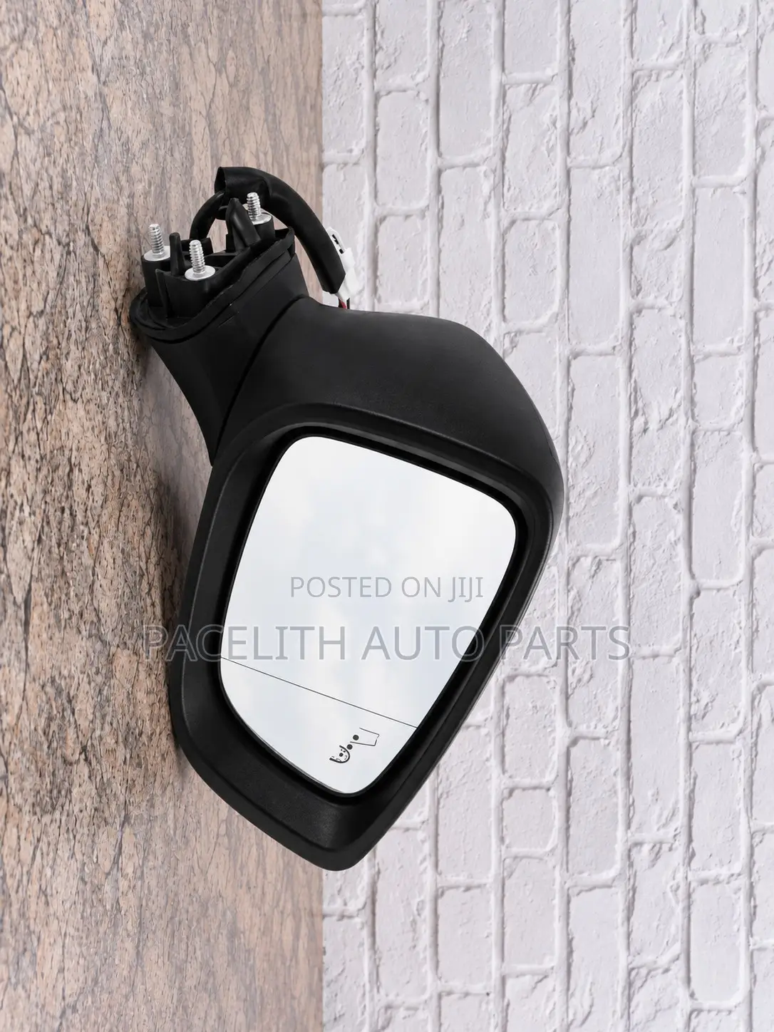 Side Mirror Mazda Atenza 9 Wires Pwr+Fold+Lamp+Heat White 17 - 19