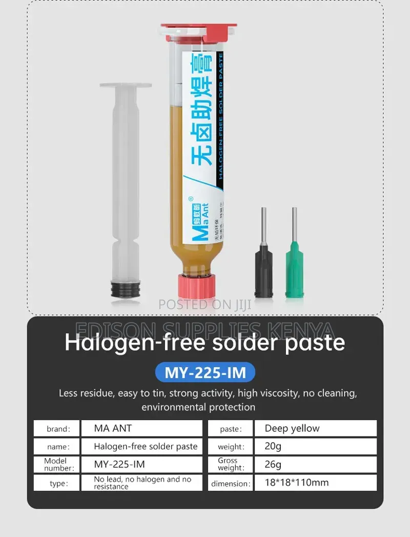 MaAnt Halogen-Free Soldering Paste Flux 10CC,V