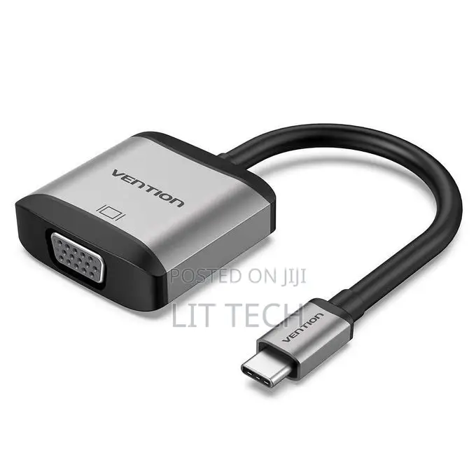Vention Type-C to HDMI/VGA/USB3.0/PD Converter 0.15M Metal Type –TFAHB