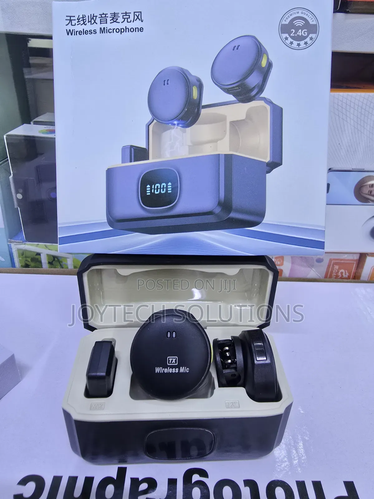 Fast Pairing 2.4G Wireless Microphone Set for Phone Recording
10/10