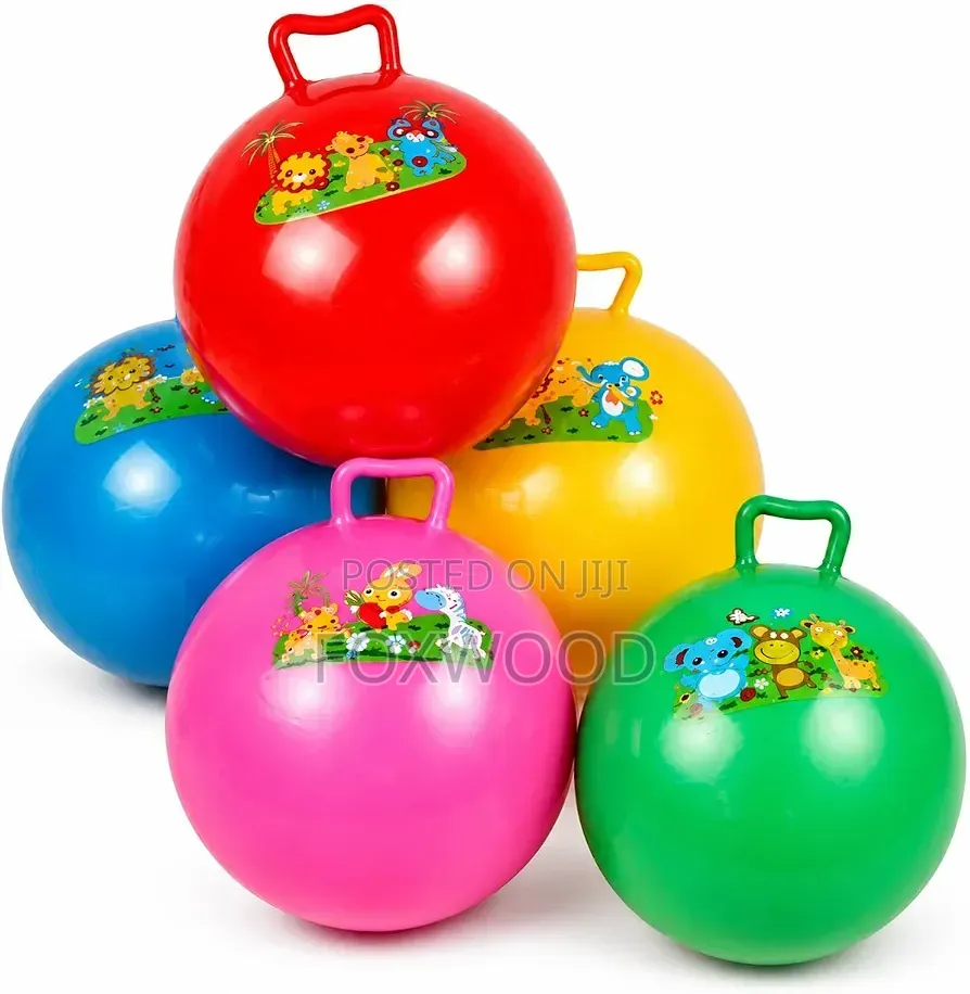 Inflatable Hopper Balls With Handles