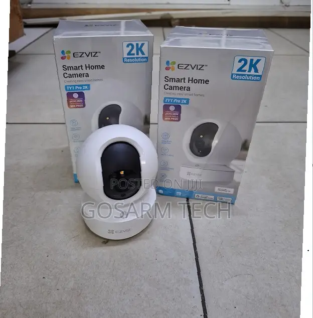 EZVIZ TY1 2K Smart Indoor CCTV Camera – 3MP Resolution, WiFi Camera