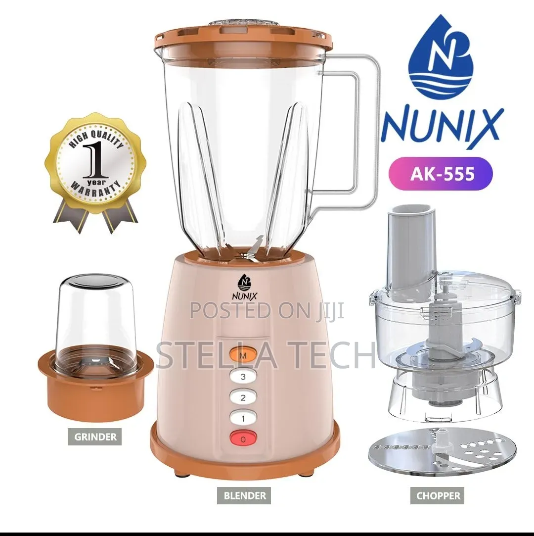 3 in 1 Nunix AK-444 Blender