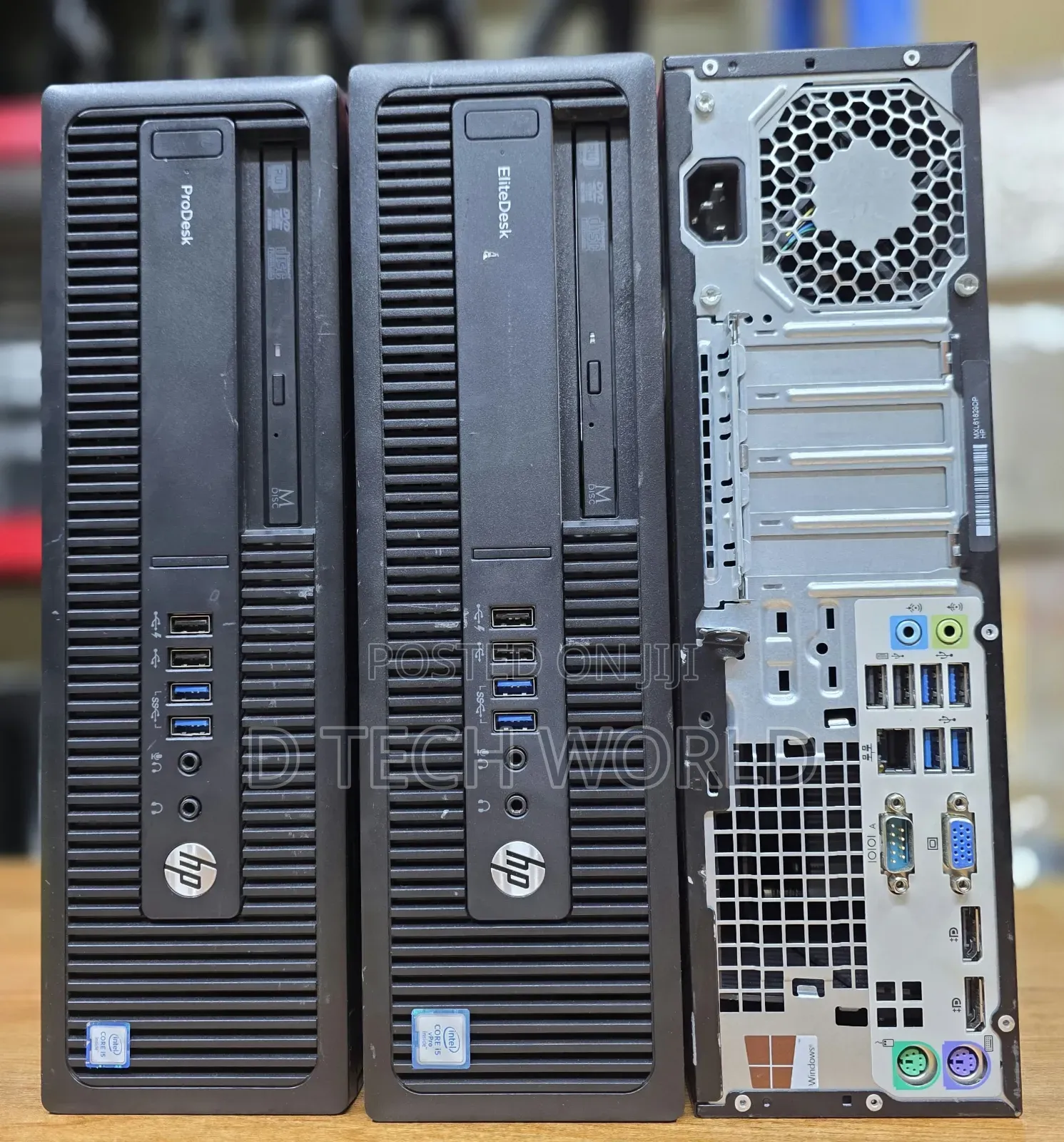 Desktop Computer HP EliteDesk 800 8GB Intel Core i5 SSD 128GB