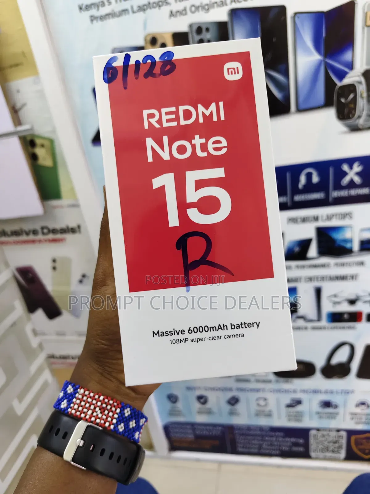 New Xiaomi Redmi Note 15 128 GB Black