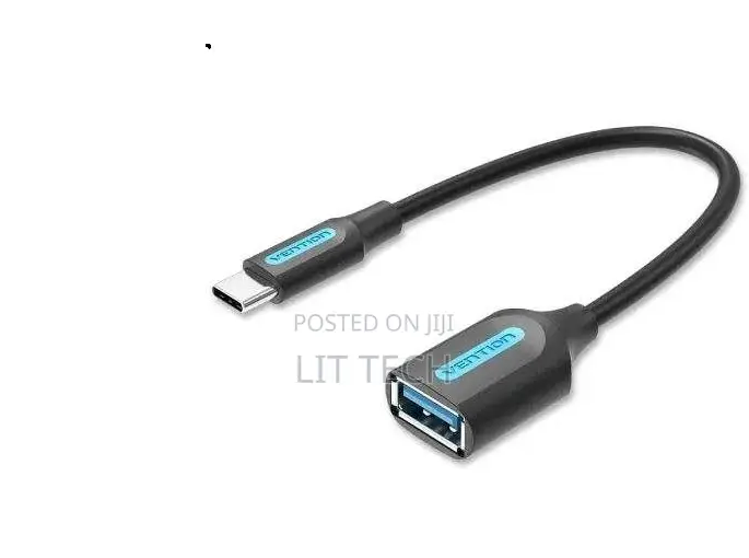 Vention USB 3.1(Gen 1) C Male to a Female OTG Cable 0.15M PVC Type