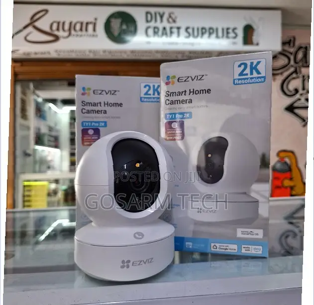 New EZVIZ TY1 Pro 2K 3MP Smart WiFi Indoor Security Camera