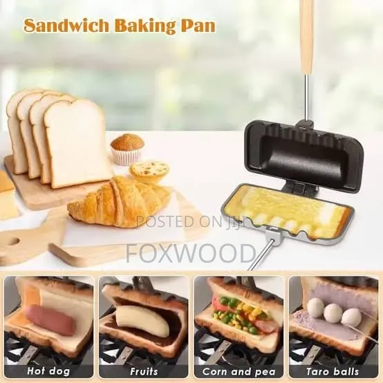 Double-Sided Hot Sandwich Maker