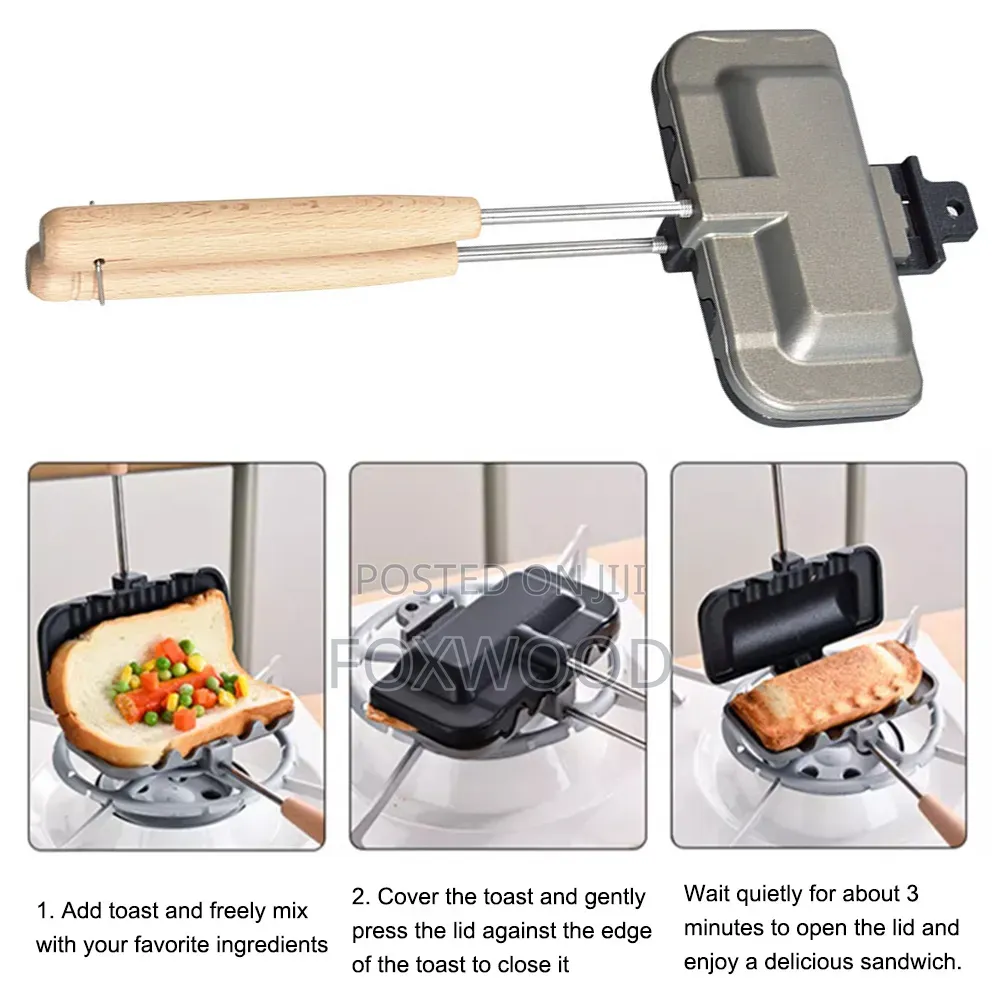 Double-Sided Hot Sandwich Maker