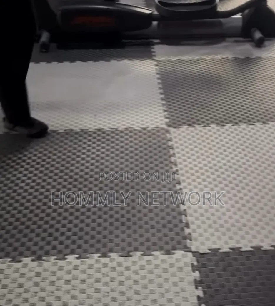 20mm Tatami Floor Mats Grey/Black