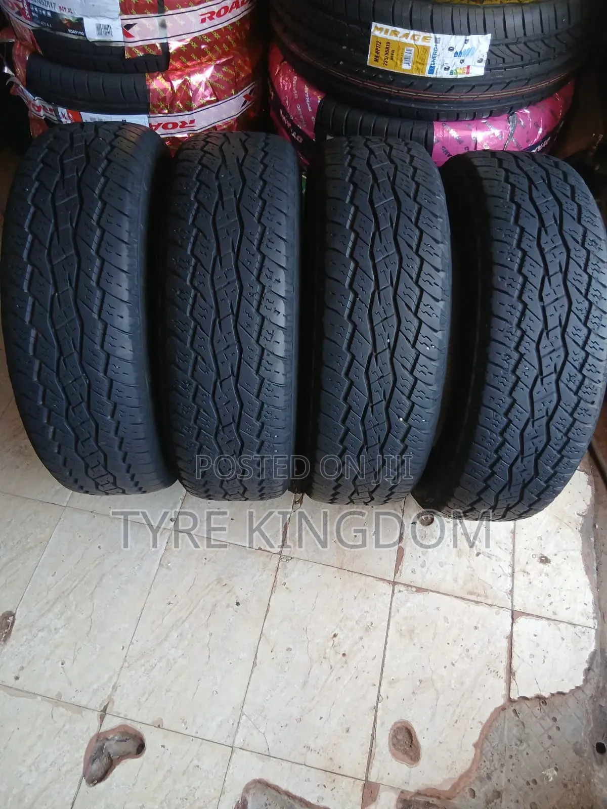 225/65r17 Second Hand/Used TOYO Tyres