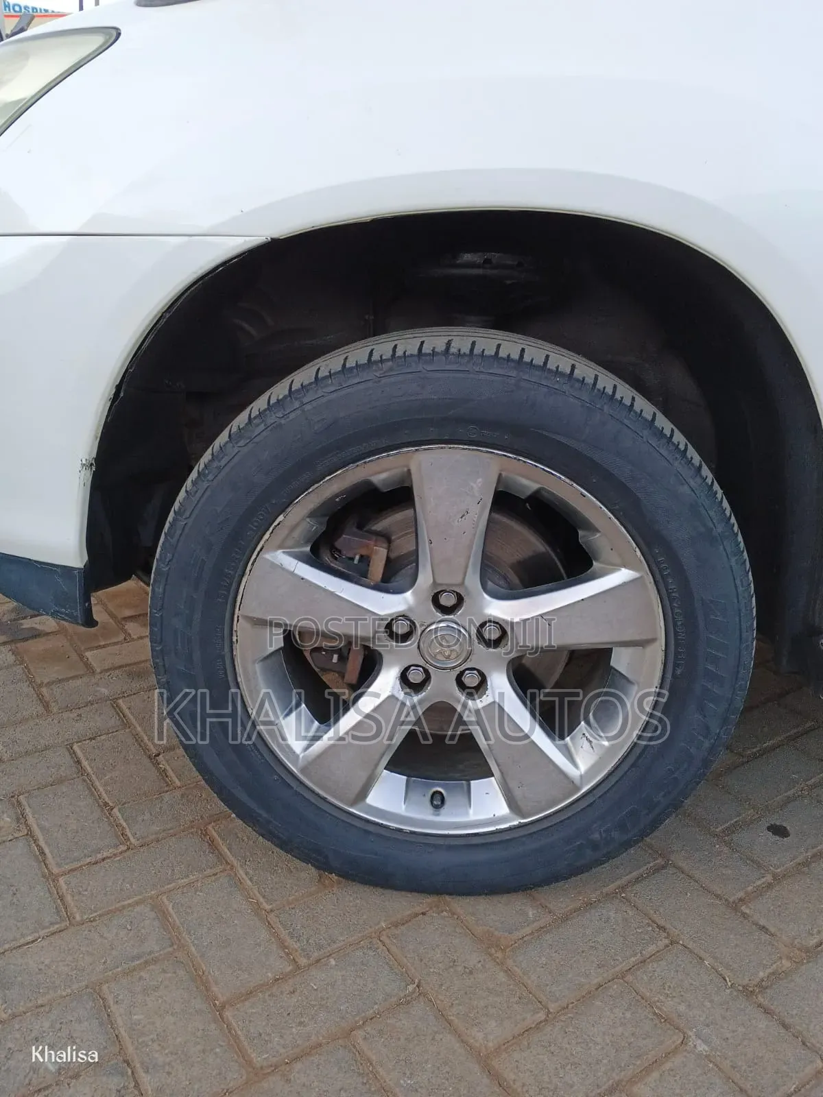 Toyota Harrier 2007 White
