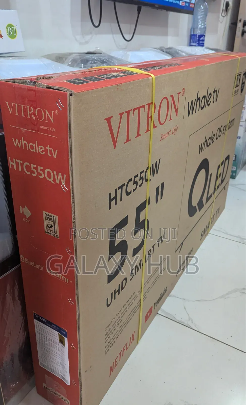 : Vitron 55" 4K UHD Whale Smart TV – HTC55W