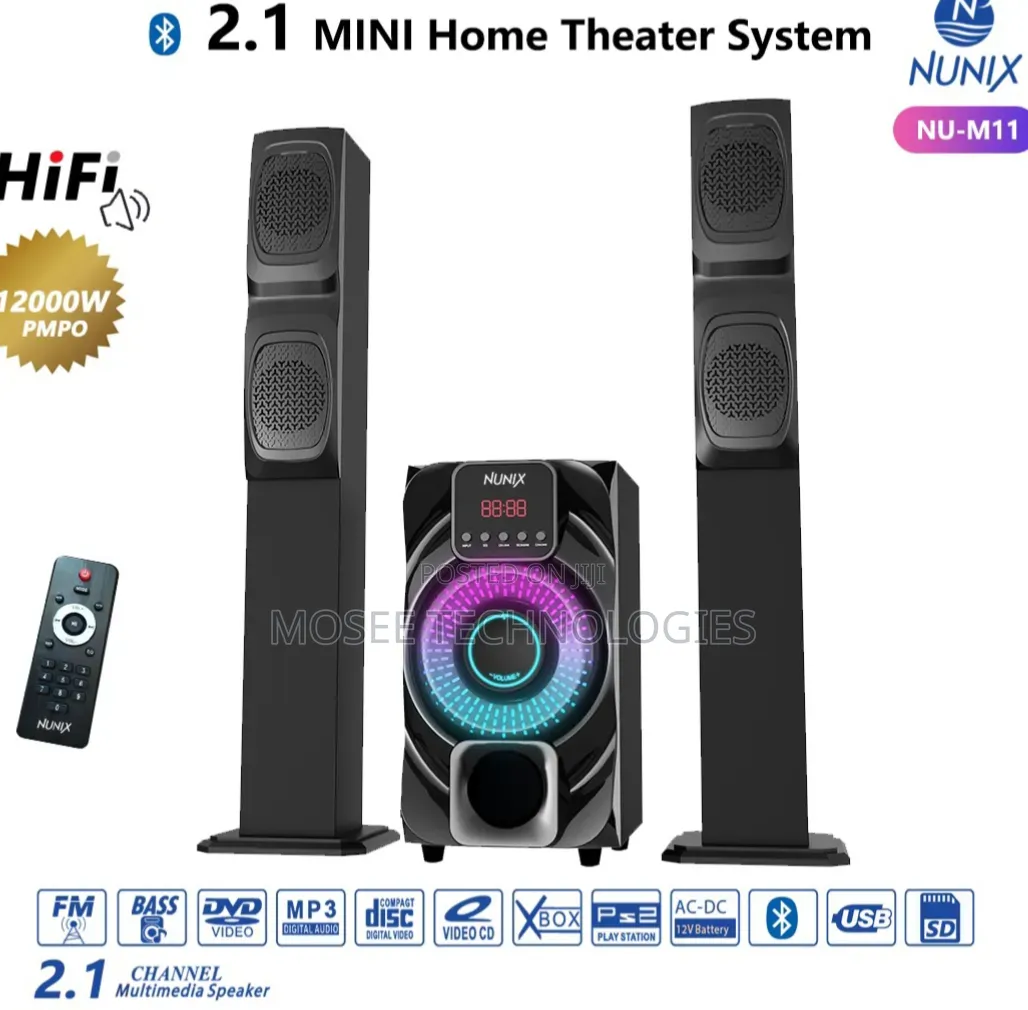 Nunix 2.1CH NU- M11 Home Theater Speaker System