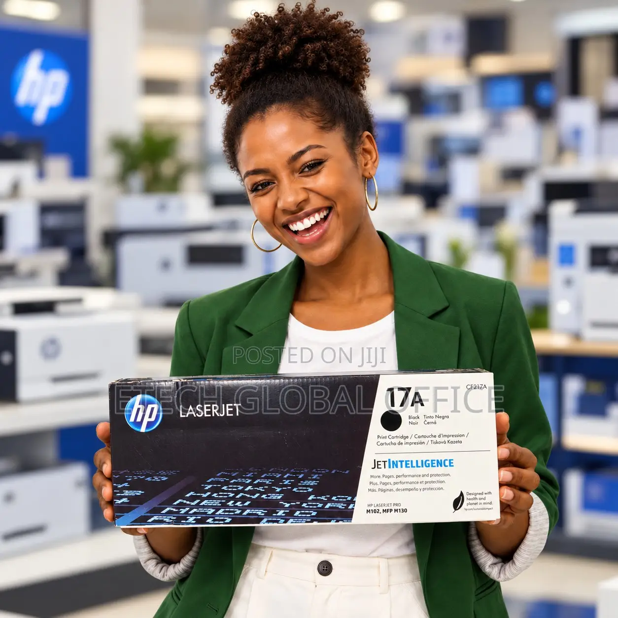 Original HP CF217A Replacement Laser Toner Cartridge