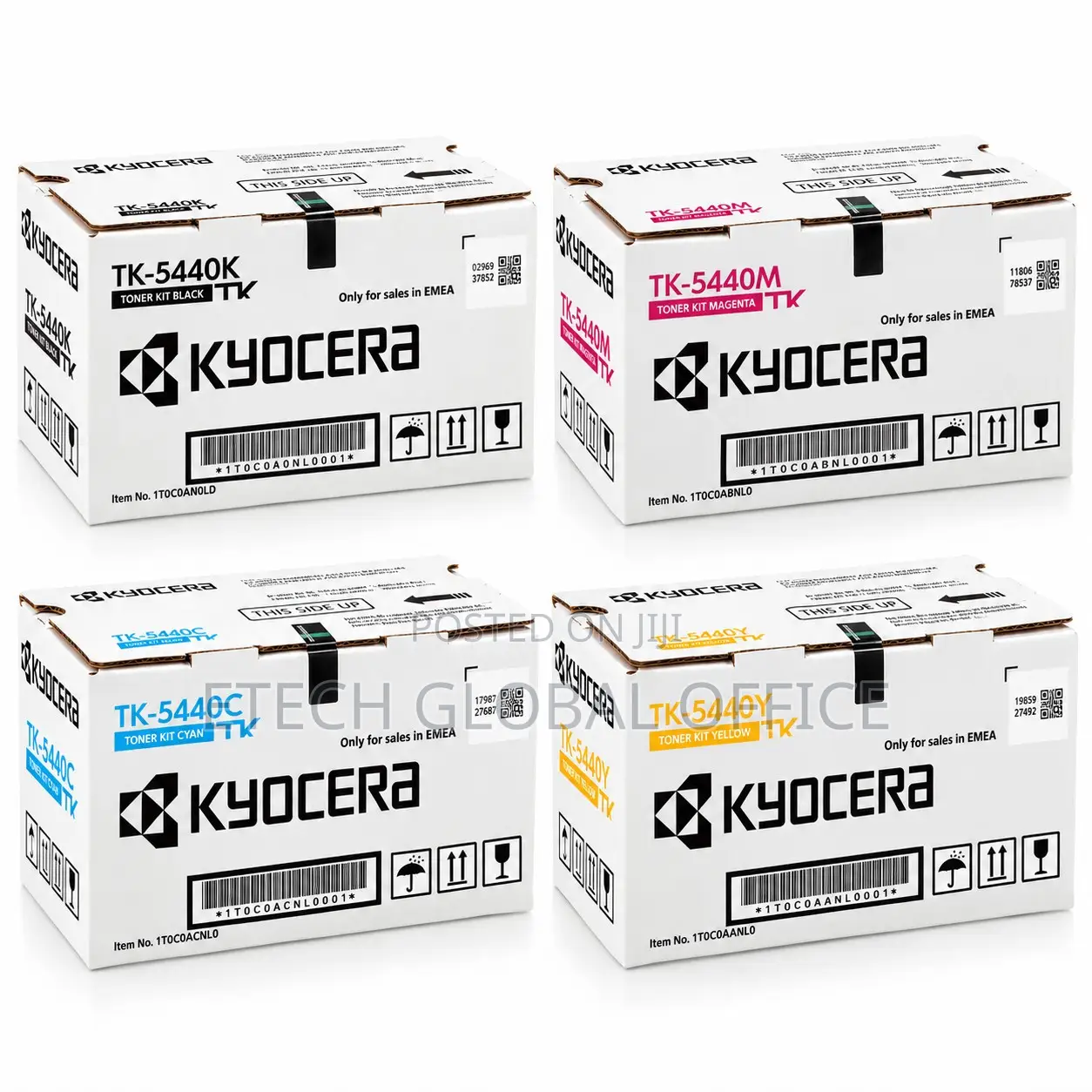 Genuine Kyocera TK-5440 CMYK Toner Set