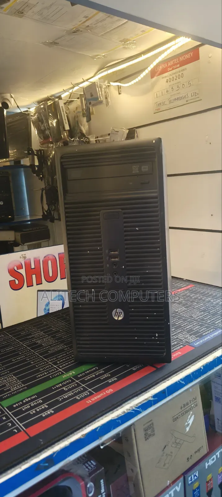 Desktop Computer HP 280 G3 8GB Intel Core i7 HDD 500GB