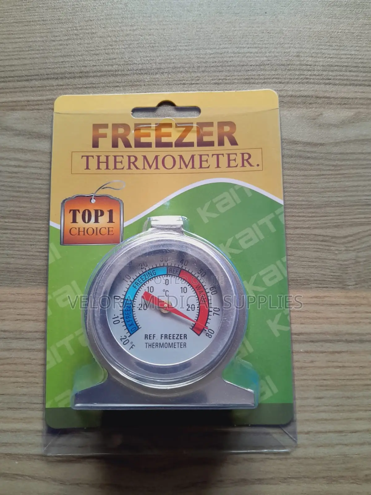 Mechanical Freezer Thermometer – Refrigerator Temperature Gauge